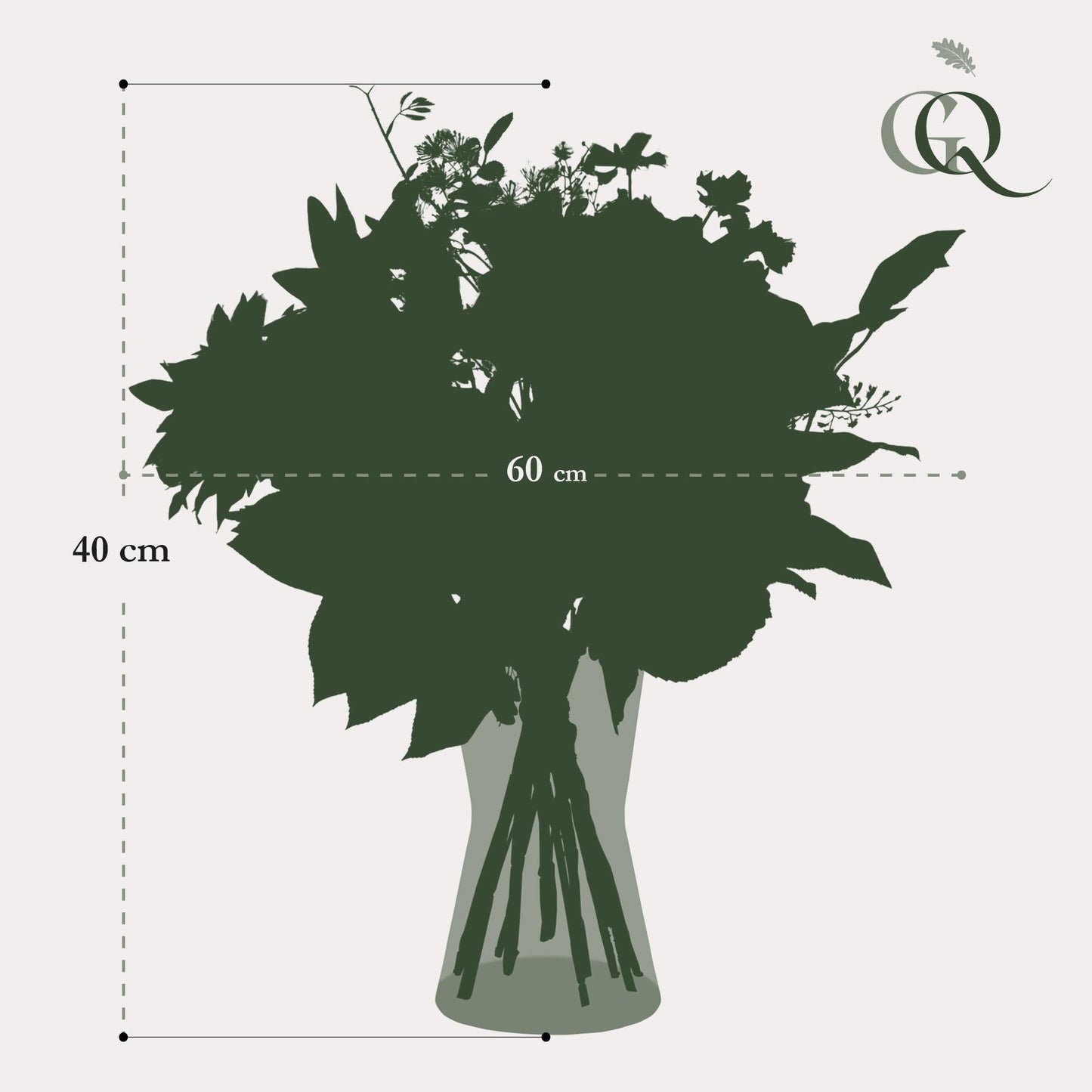 Designpflanze Bouquet Pastel Lover