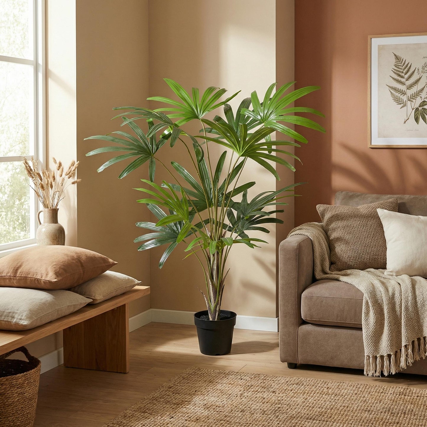 Designpflanze Rhapis Excelsa Fächerpalme